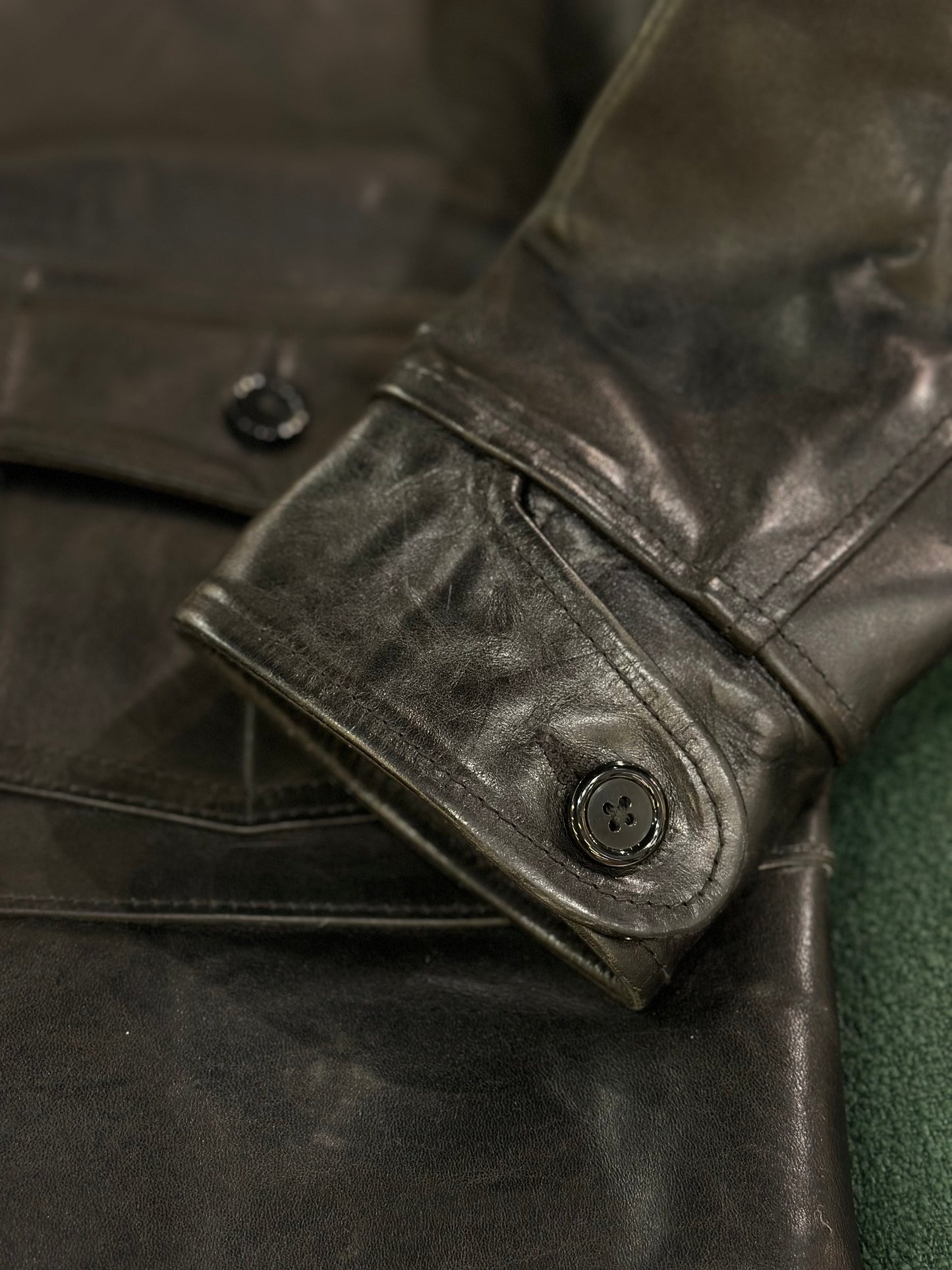 SSB CIVILIAN WWII Leather jacket