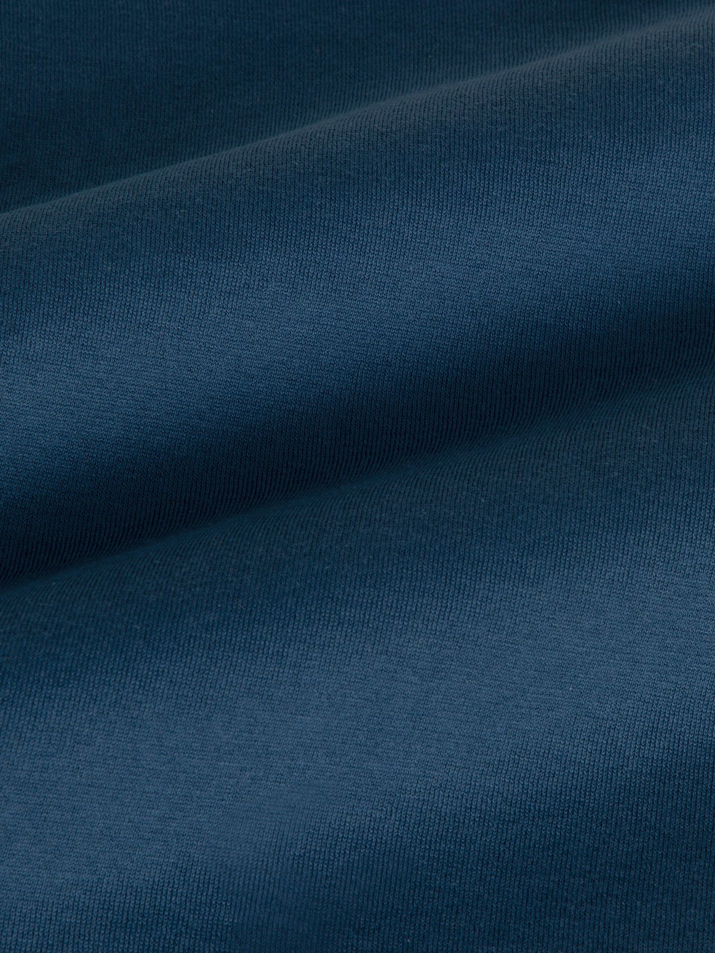 JSY KEMPTON Men Sea Island Cotton T-Shirt Delft Blue