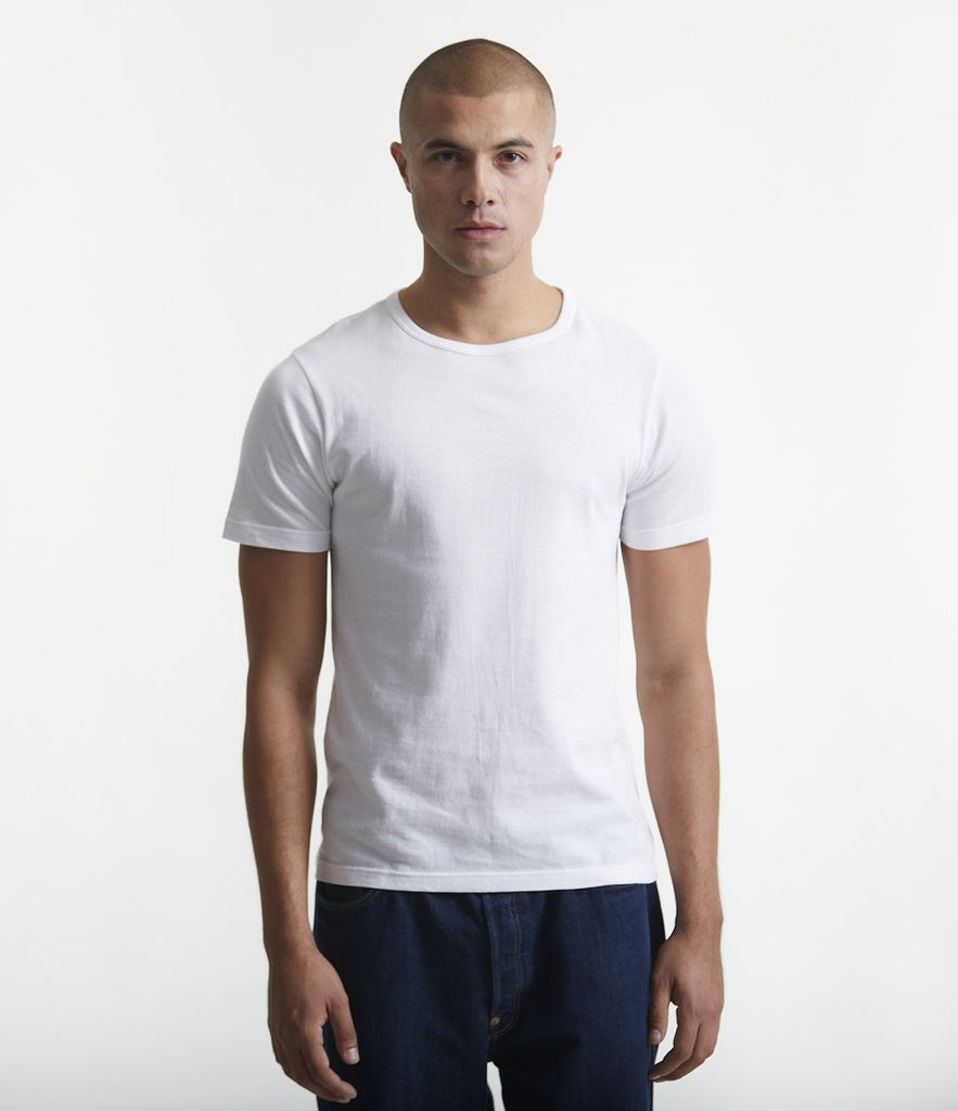MZB Men's 1950s T-shirt White