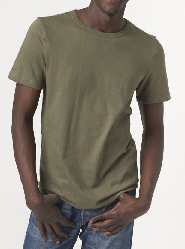 MZB Men's 1950s T-shirt Army