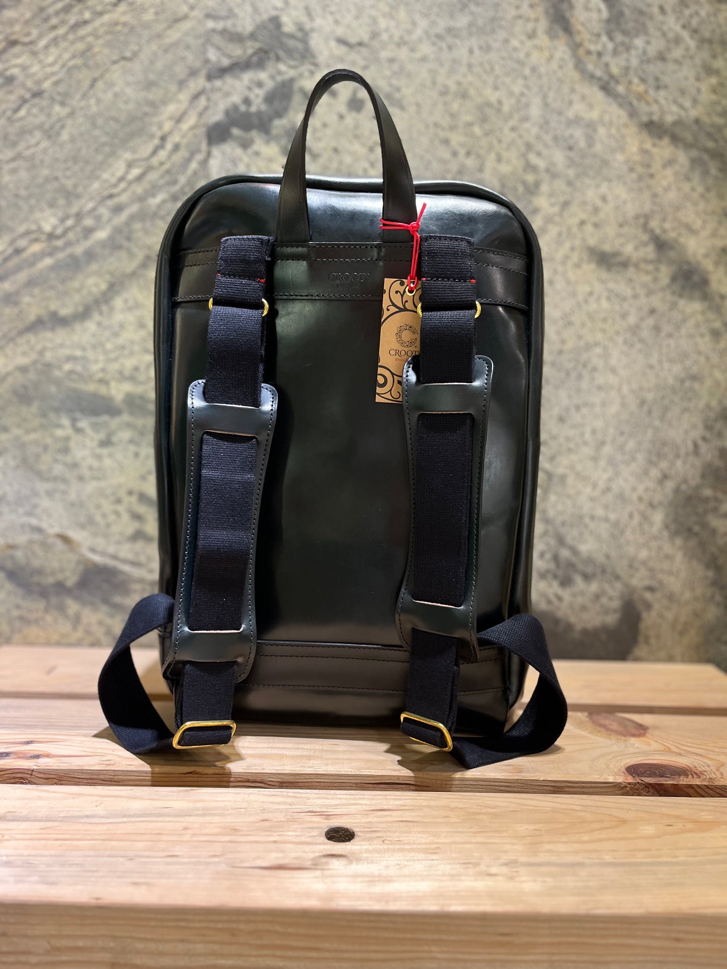 CRT Bridle Leather Zipped Backpack