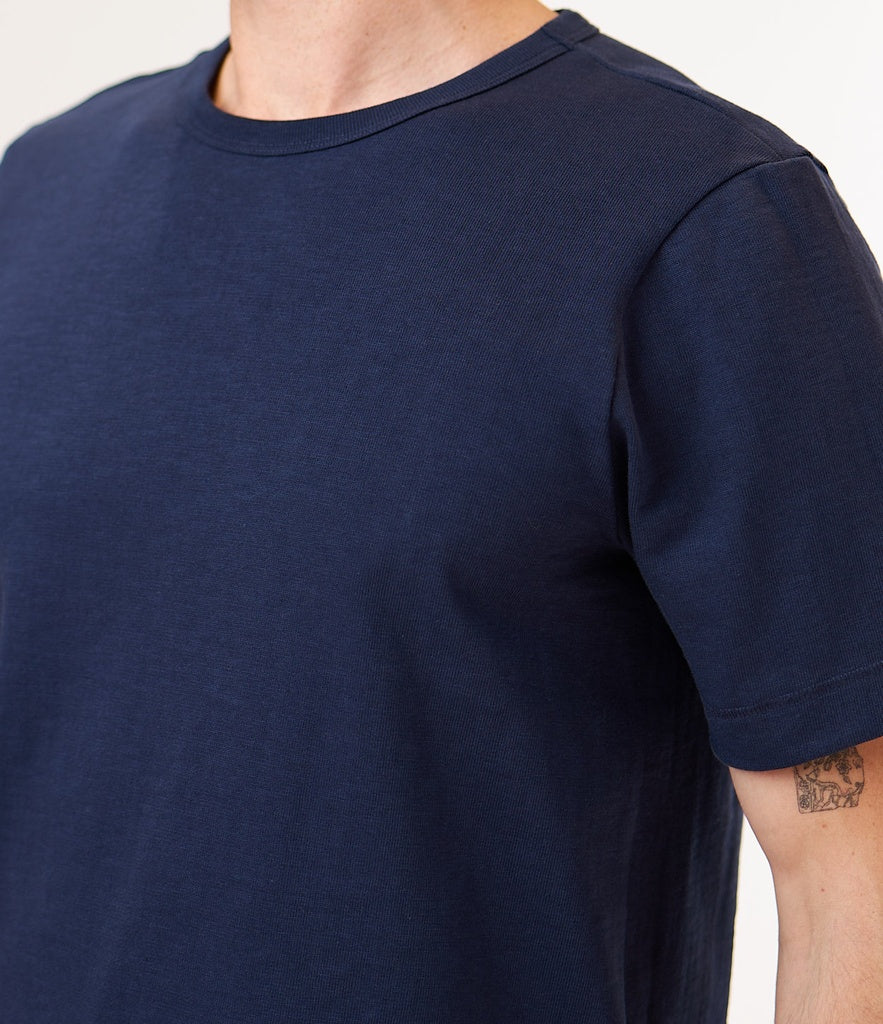 MZB Men's 2S14 Heavy Relaxed T-Shirt 13.4oz Ink Blue