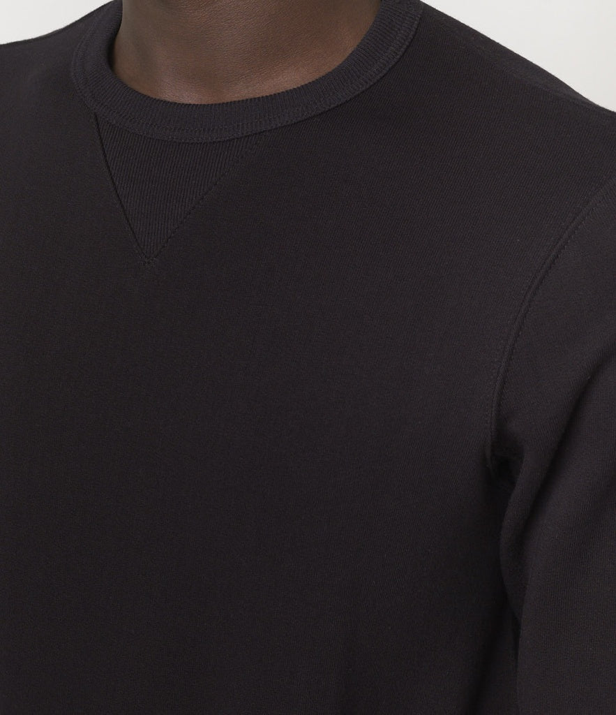 MZB Men's 346 Classic Sweatshirt 12oz Deep black