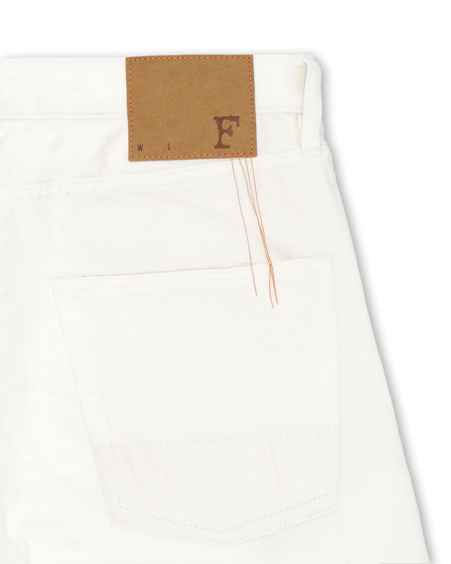 FTA JAKY Japan Selvedge Denim White