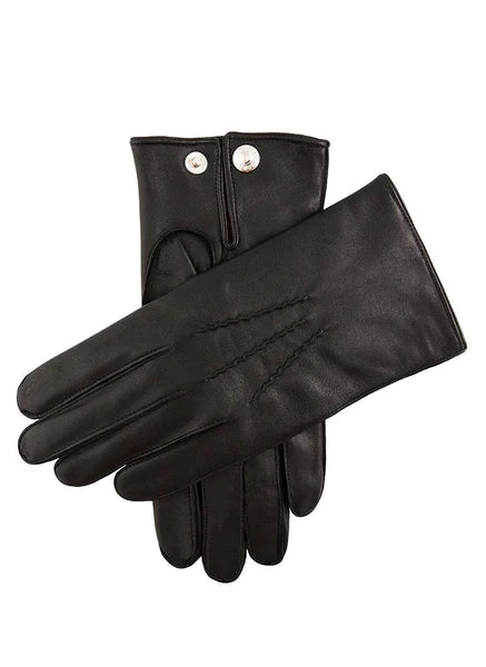 DTS BURFORD Men's Cashmere Lined Leather Gloves