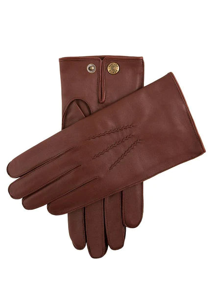 DTS BURFORD Men's Cashmere Lined Leather Gloves