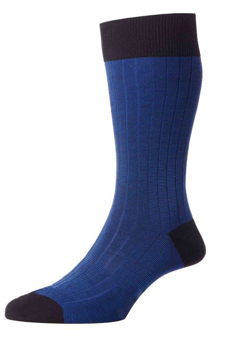 PTA Bourne Fine stripe Egyptian Cotton Men's Socks