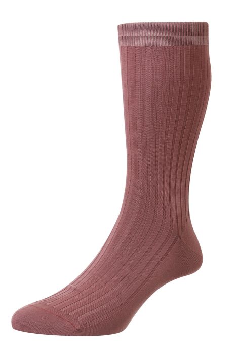 PTA Danvers 5x3 Ribs Egyptian Cotton Lisle Men's Socks