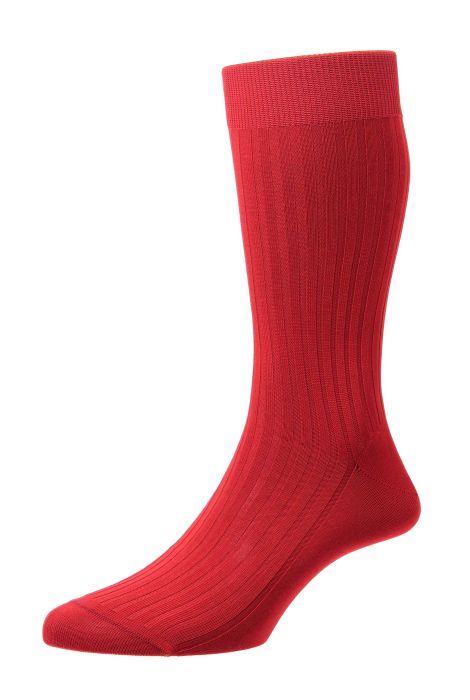 PTA Danvers 5x3 Ribs Egyptian Cotton Lisle Men's Socks
