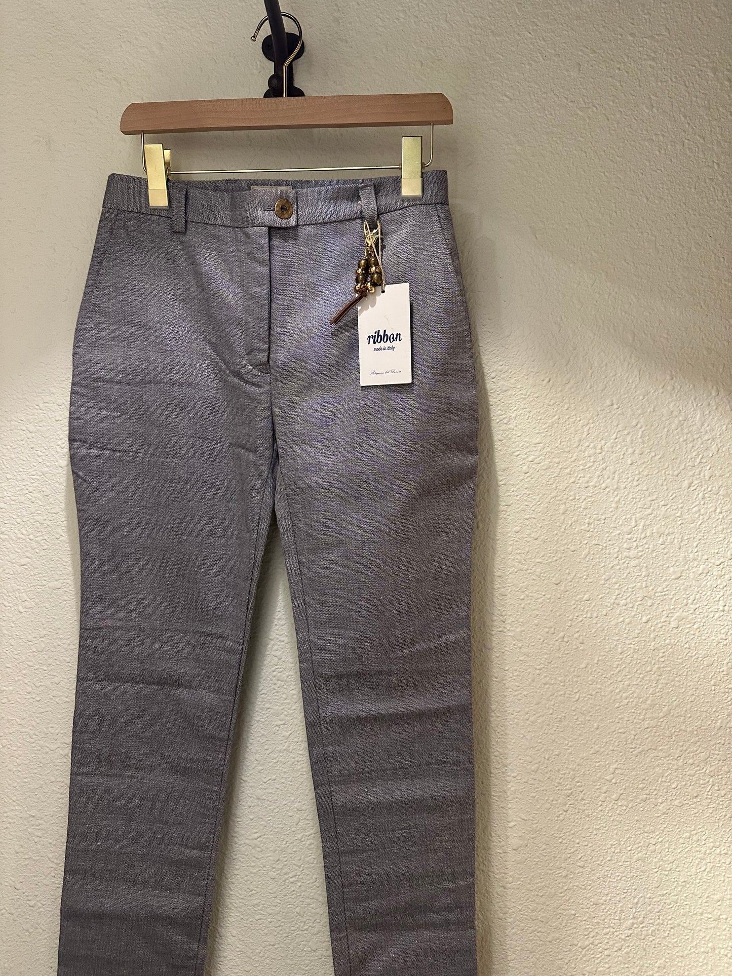 RBN Women's RD04 Cotton Boot Cut Trousers C SA Silver