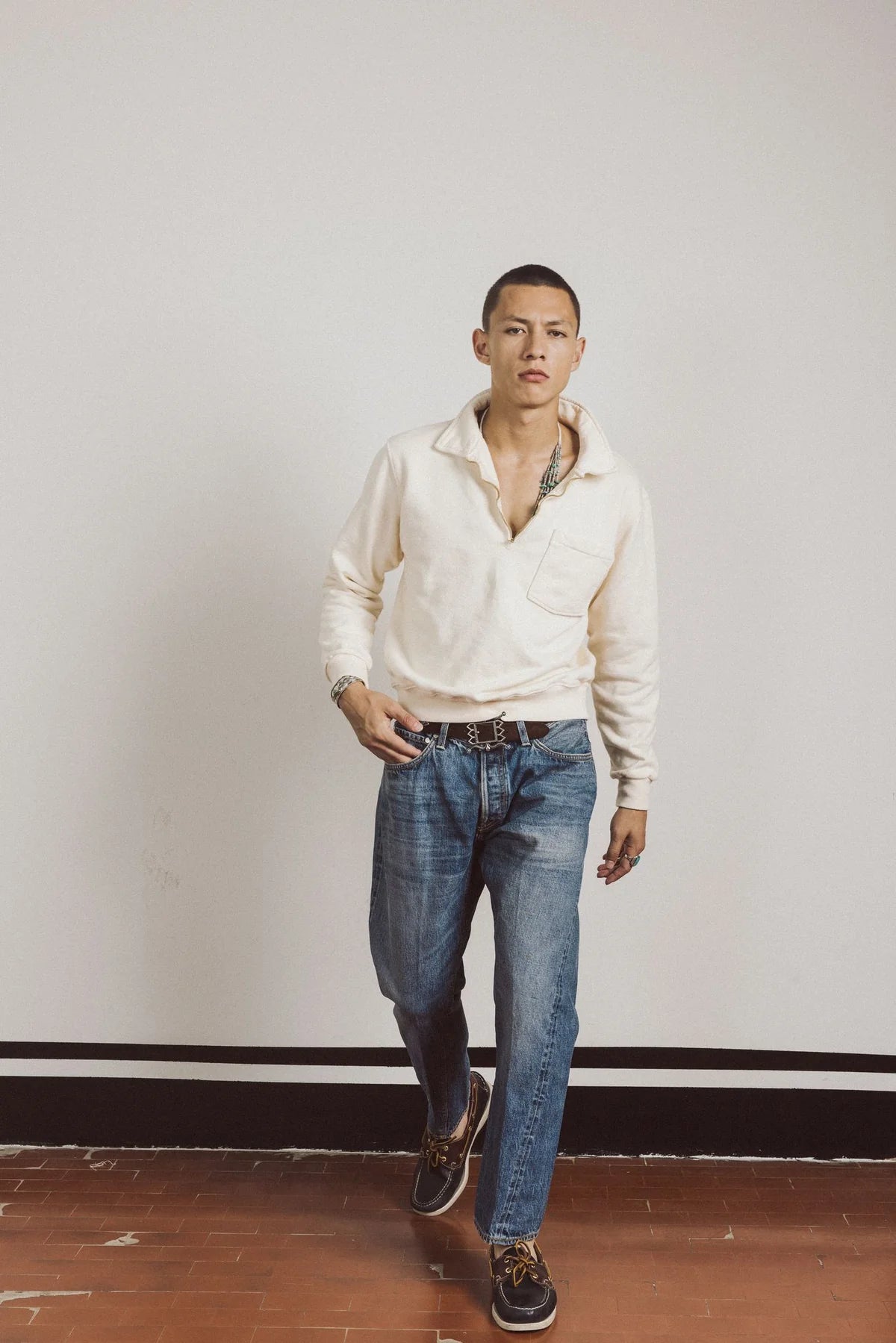FTA JOHN Selvedge Stone Wash Denim 912