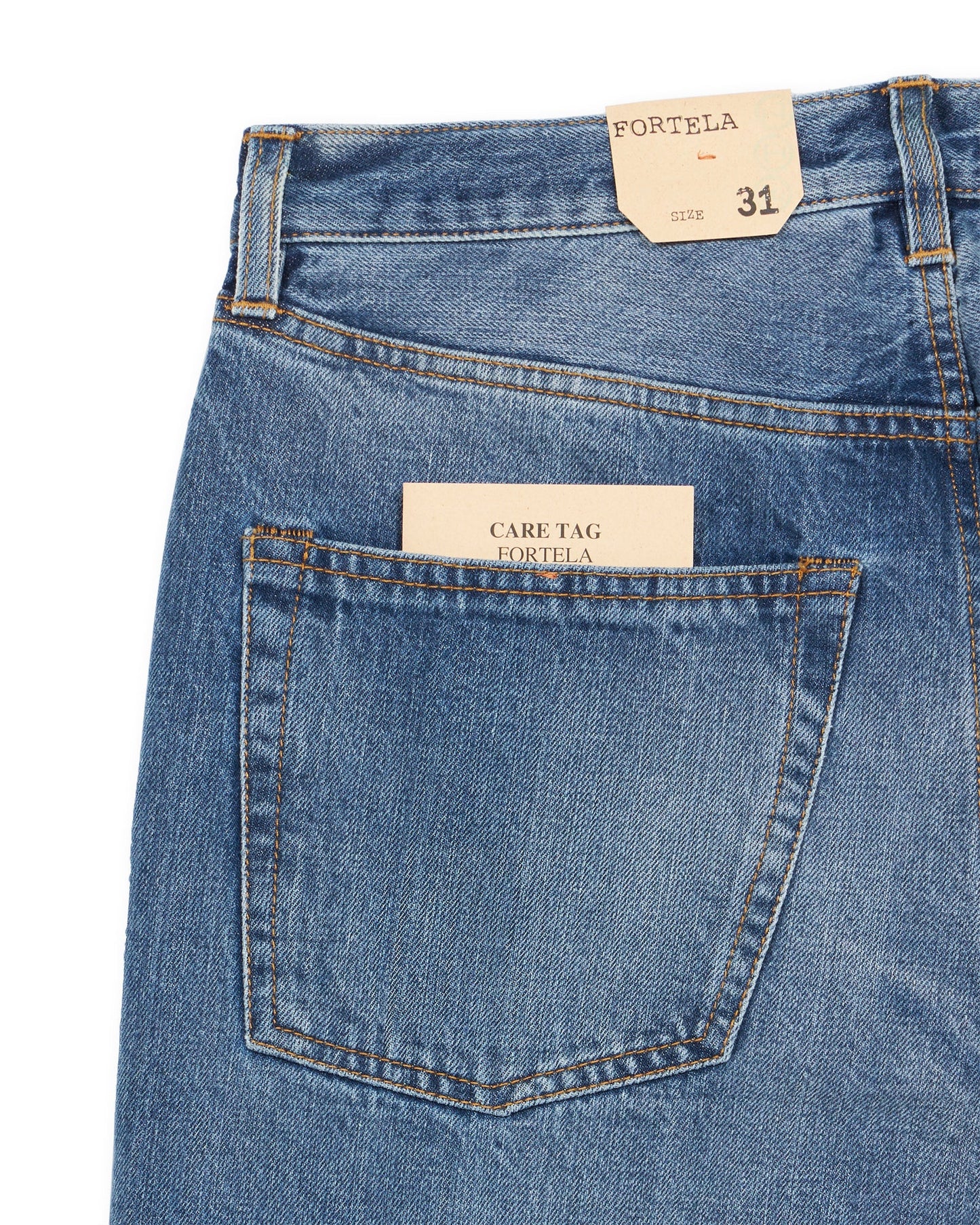 FTA JOHN Selvedge Stone Wash Denim 912