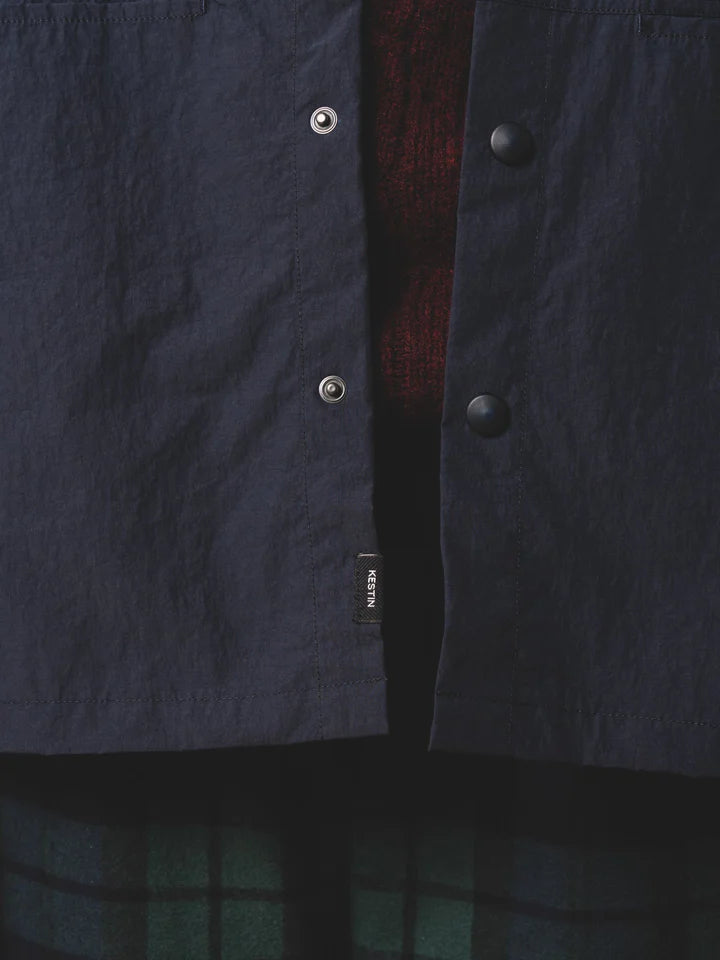KHE Armadale Overshirt in Italian Nylon Navy