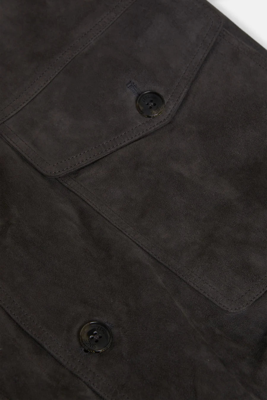 BRA Suede Blouson Jacket December sky