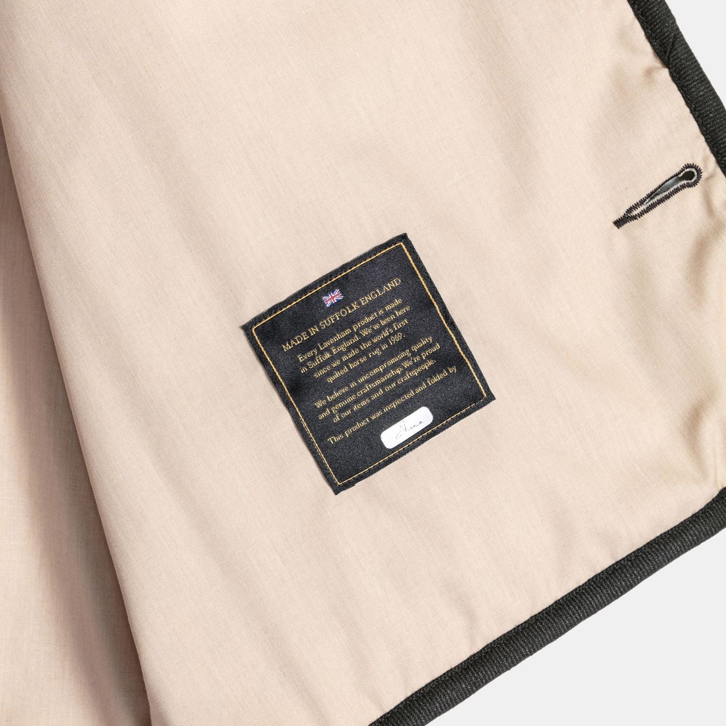 LVH Black Edition Wool Button Front Gilet