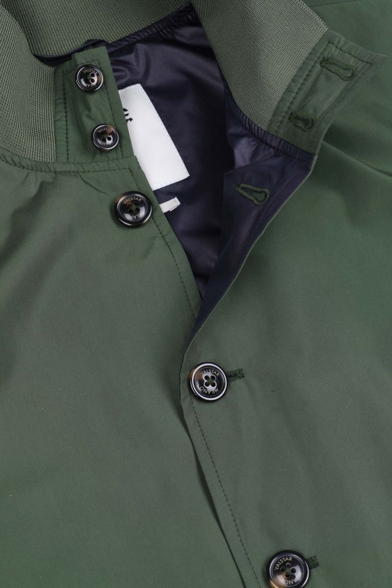VSR VALSTARINO Superlight Water-Repellent Lined Pocketable Jacket Military green