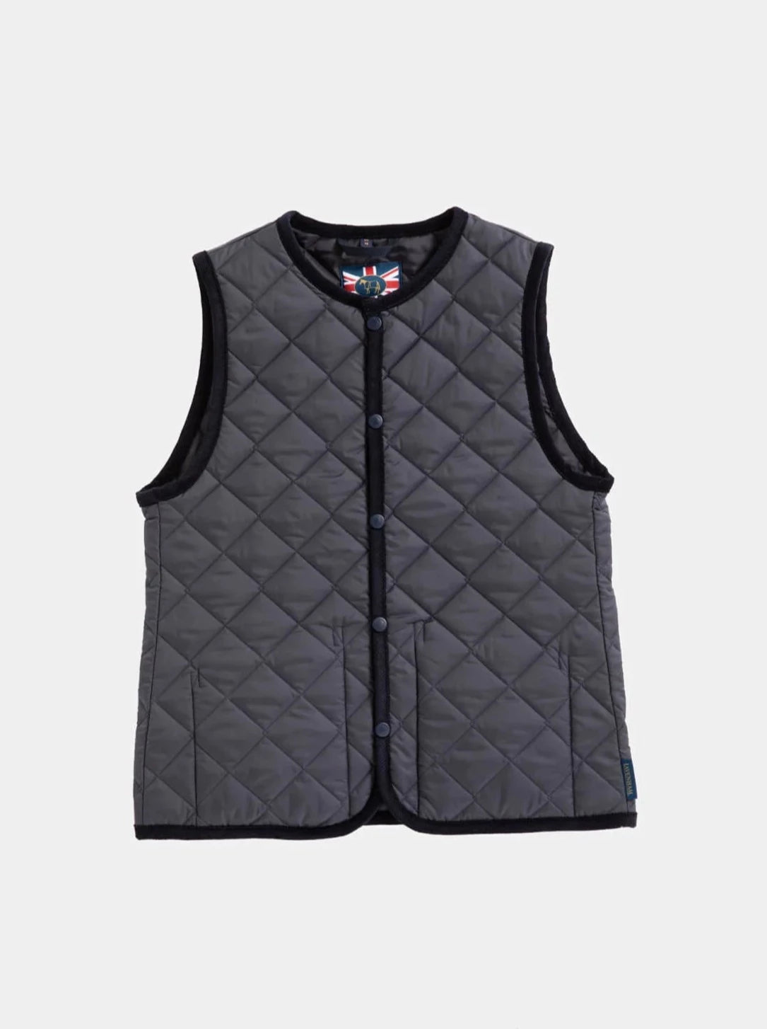 LVH Women CORNARD Lavenster Quilted Gilet Suffolk Navy