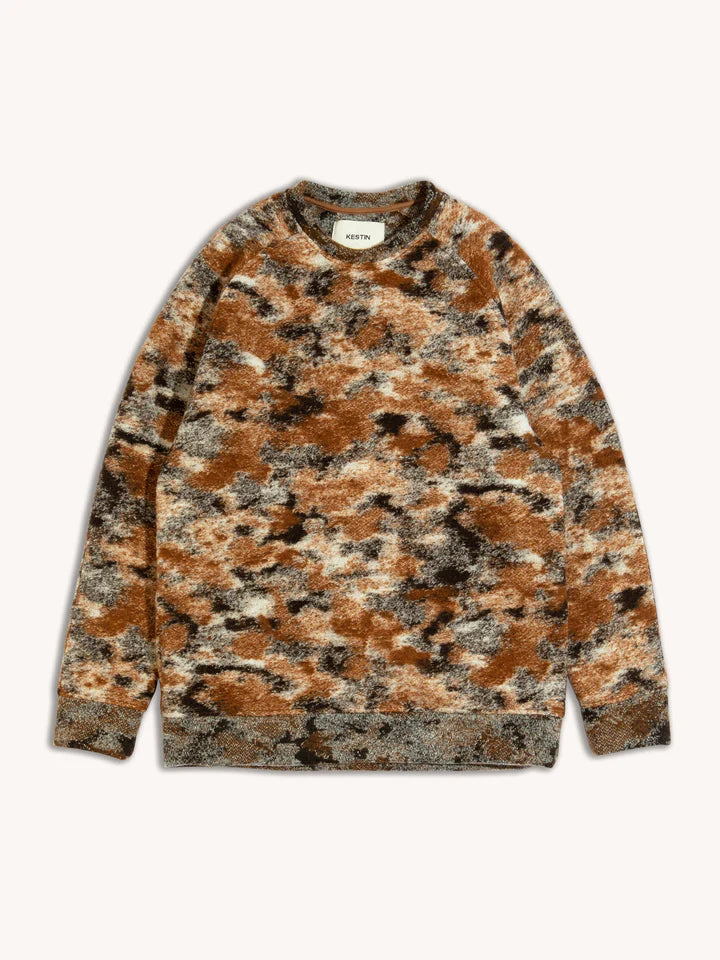 KHE Durness Sweatshirt Rust Camo