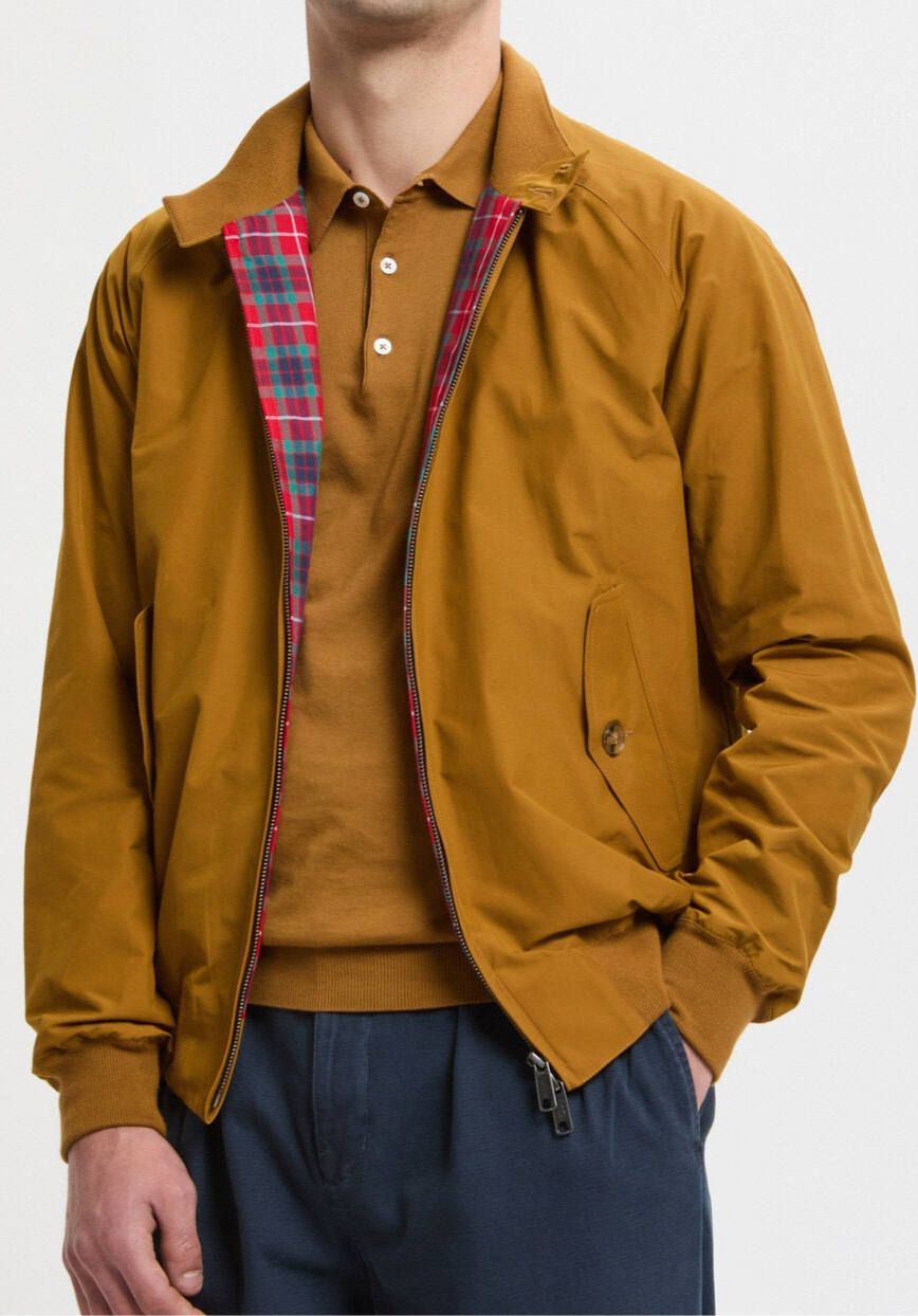 BRA G9 Classic Harrington Jacket Tobacco