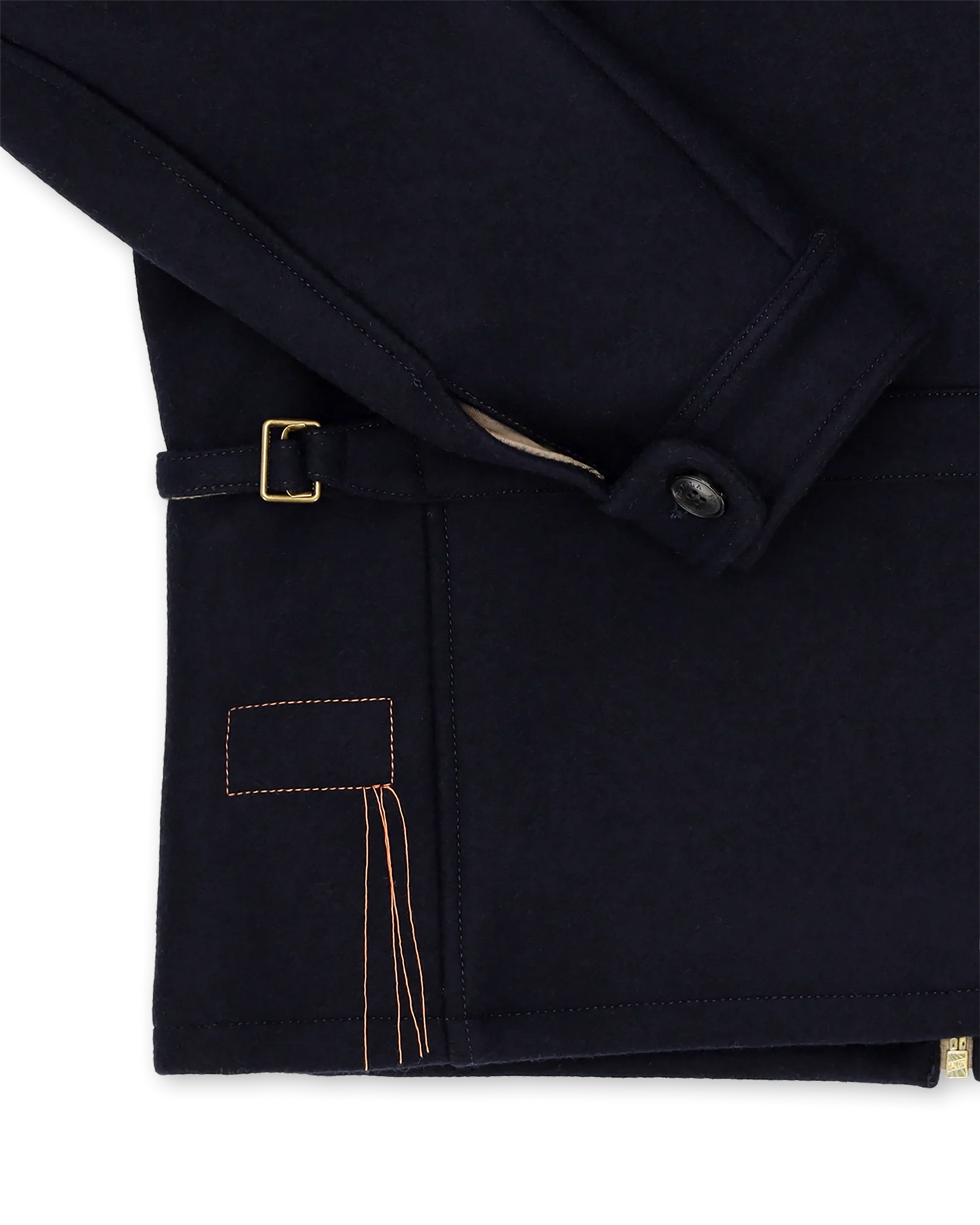 FTA George Wool Zip Jacket Navy