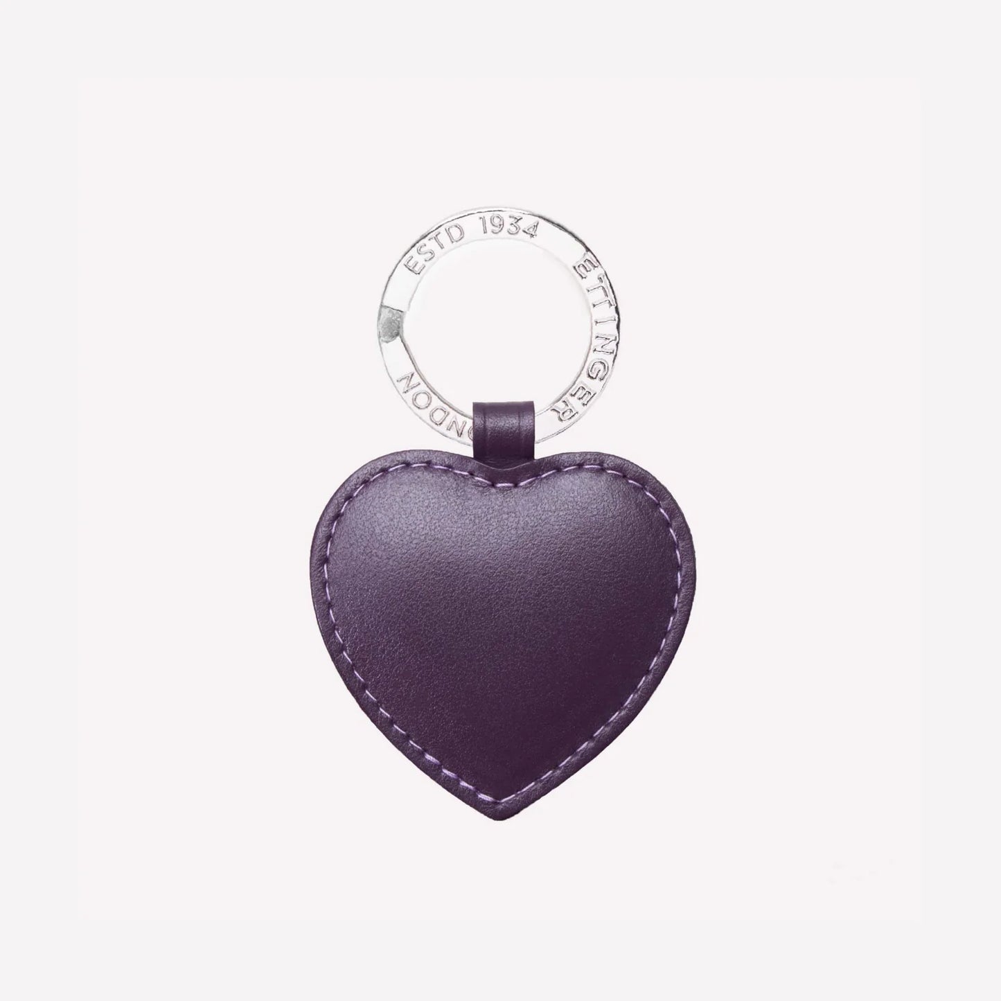 ETR Sterling Heart Key Fob