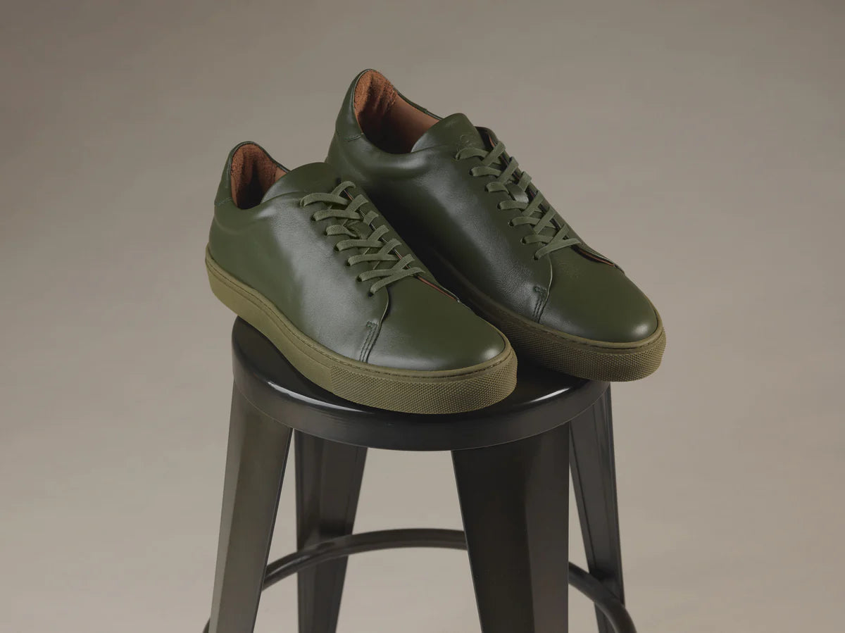 GRL The MELLOR ll Classic Sneakers Tonal Green