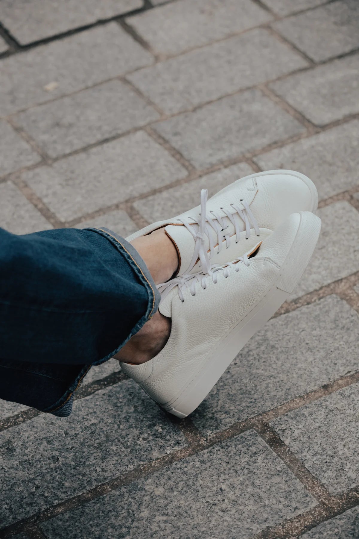 GRL The MELLOR ll Classic Sneakers Mastrotto Adria Bianco