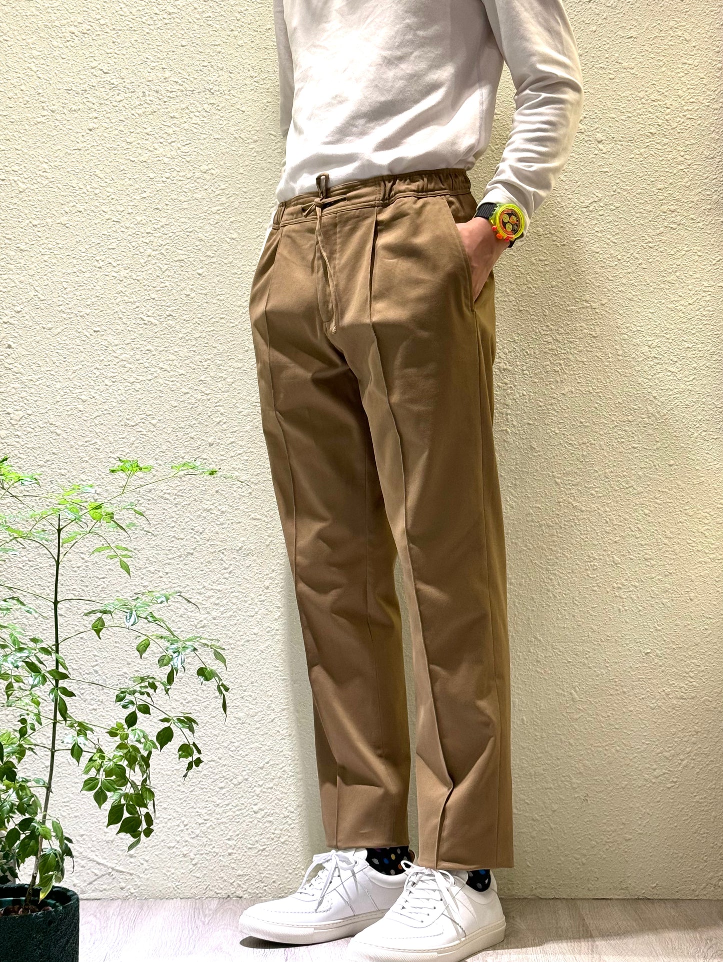 GBS DELLA ROBBIA/P Trousers A5735 Beige