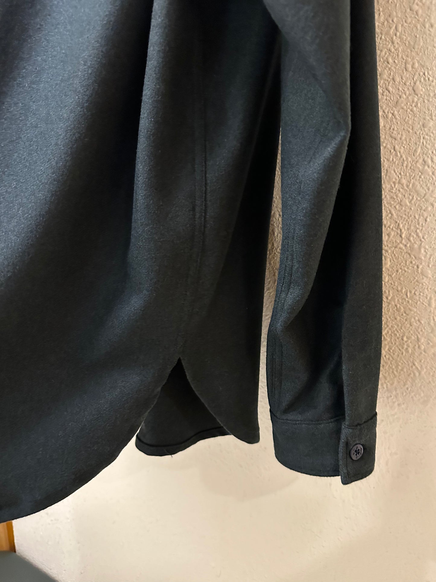 FTA CPO Blended Wool OverShirt Forest Green