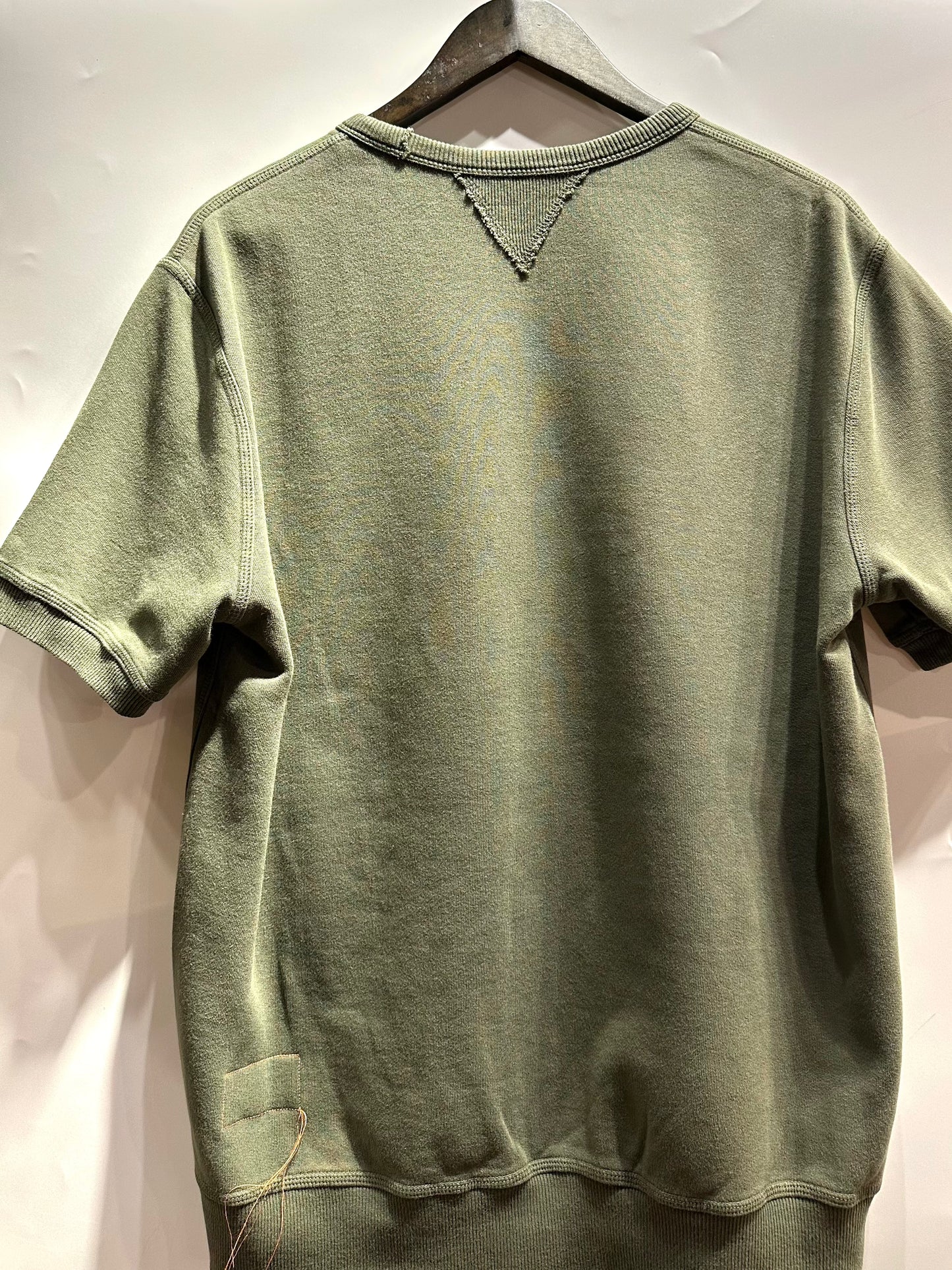 FTA Ohio Cotton Round Neck Sweater Olive