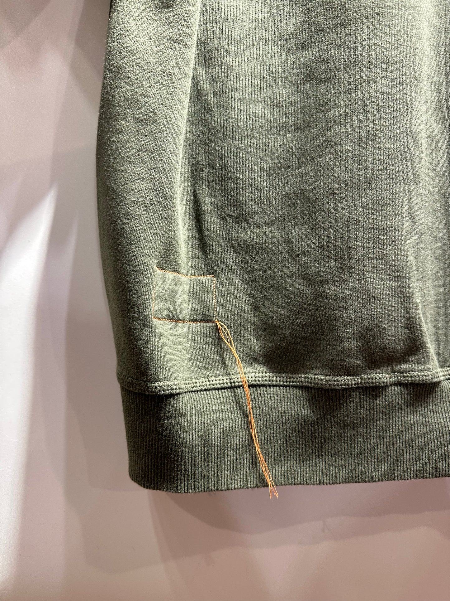FTA Ohio Cotton Round Neck Sweater Olive