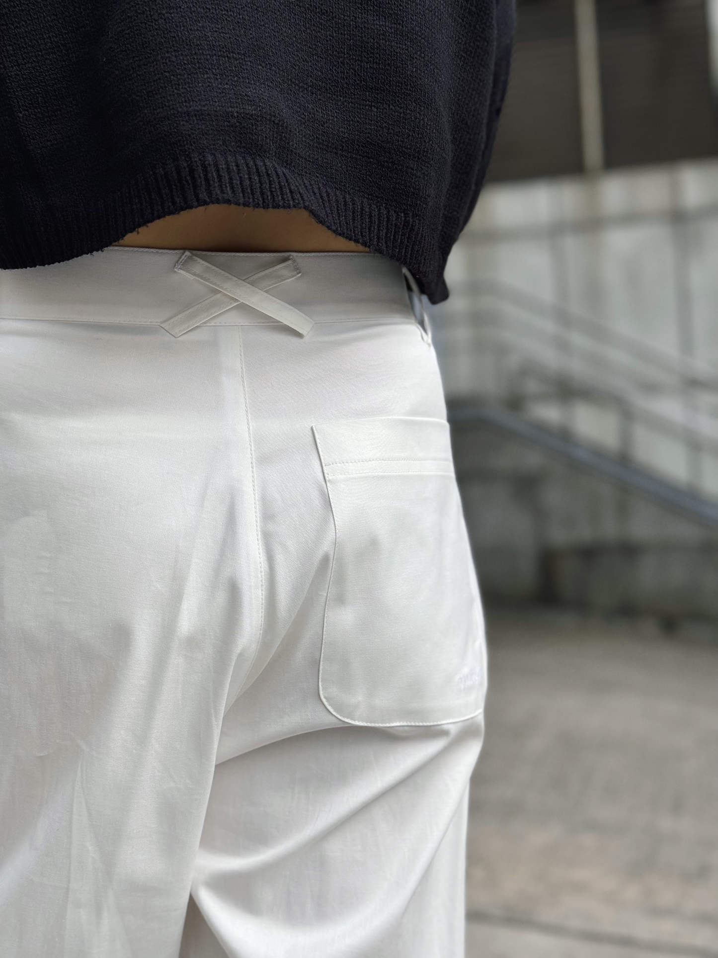 GBS MODERN BOY Trousers A3571 White