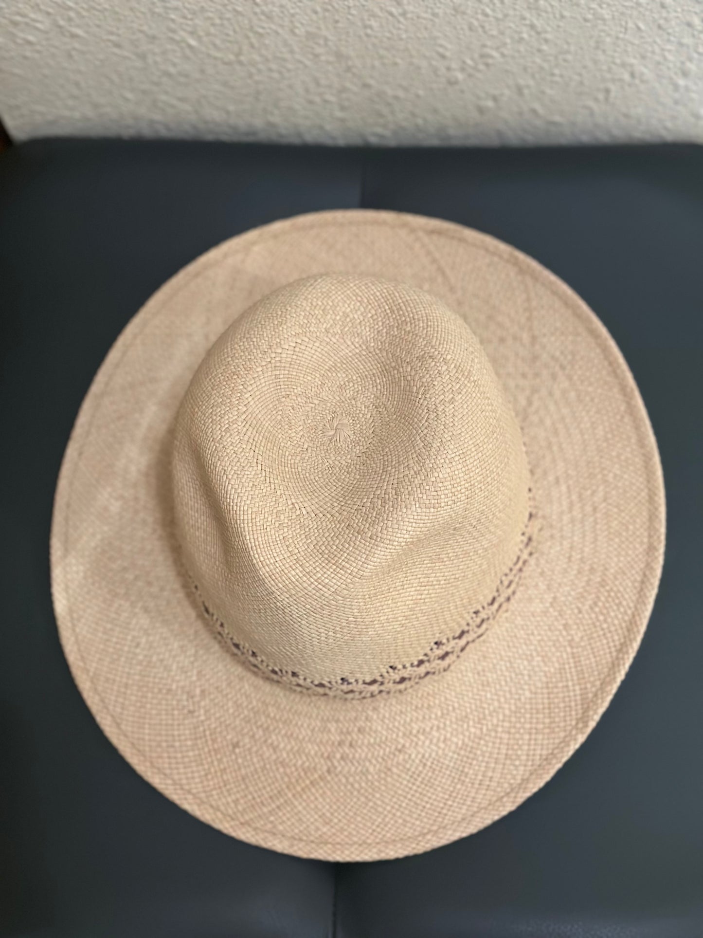 Christys PANAMA Trilby James Stone & blue