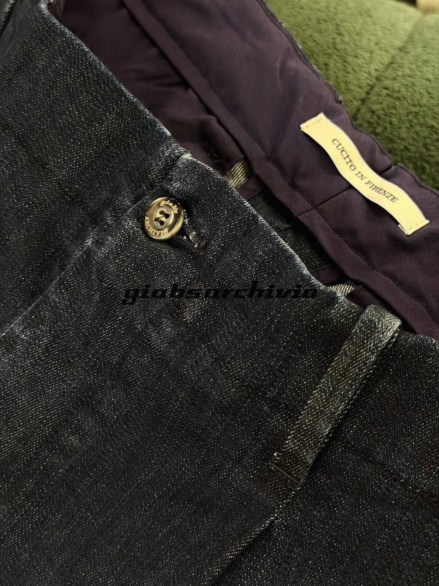 GBS VERDI/M Stretch Washed Denim A1405 Navy