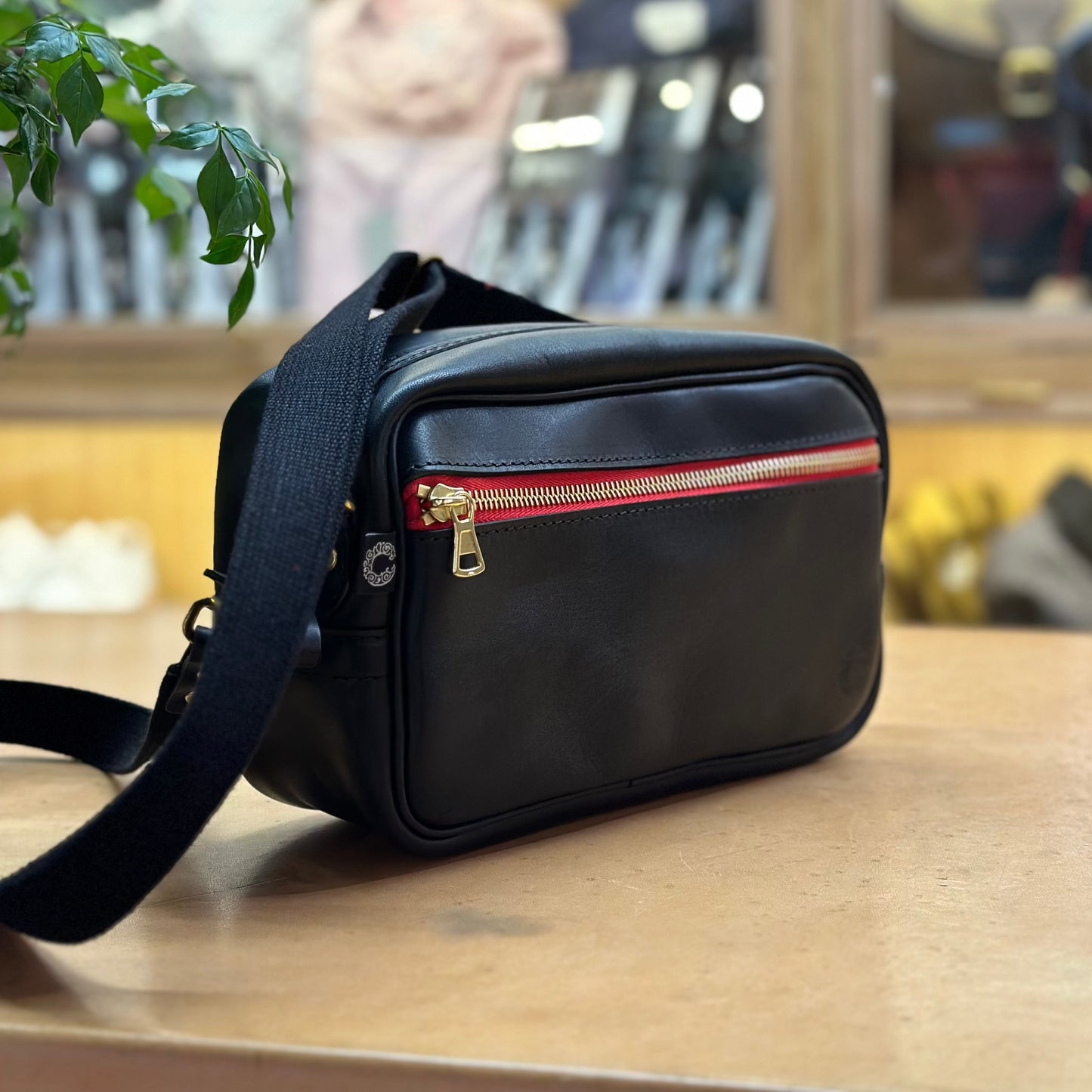 CRT Vintage Leather Mini Box Bag