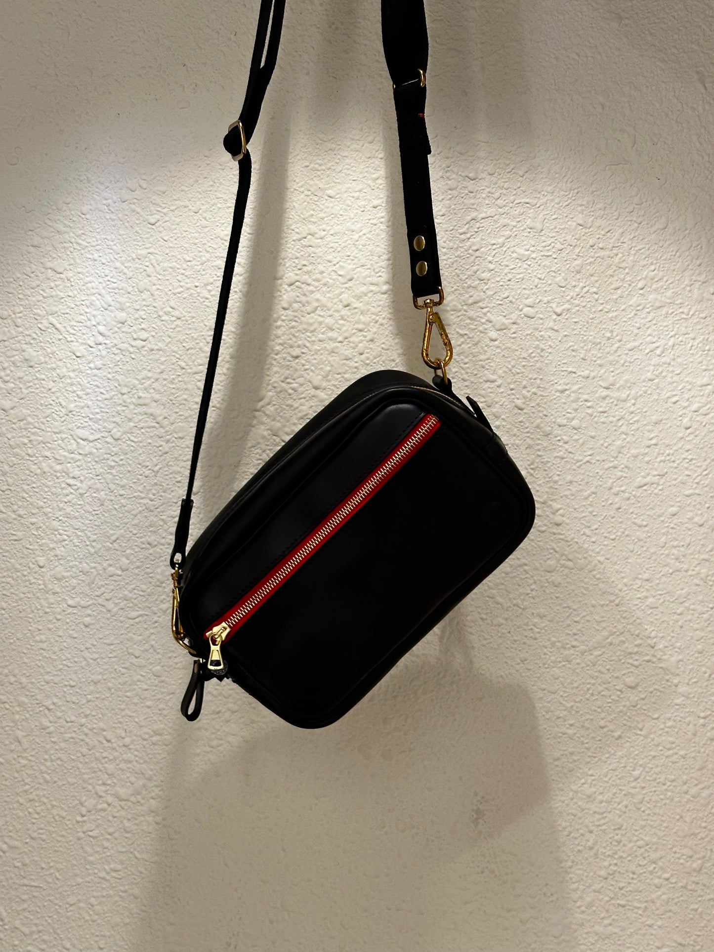 CRT Vintage Leather Mini Box Bag