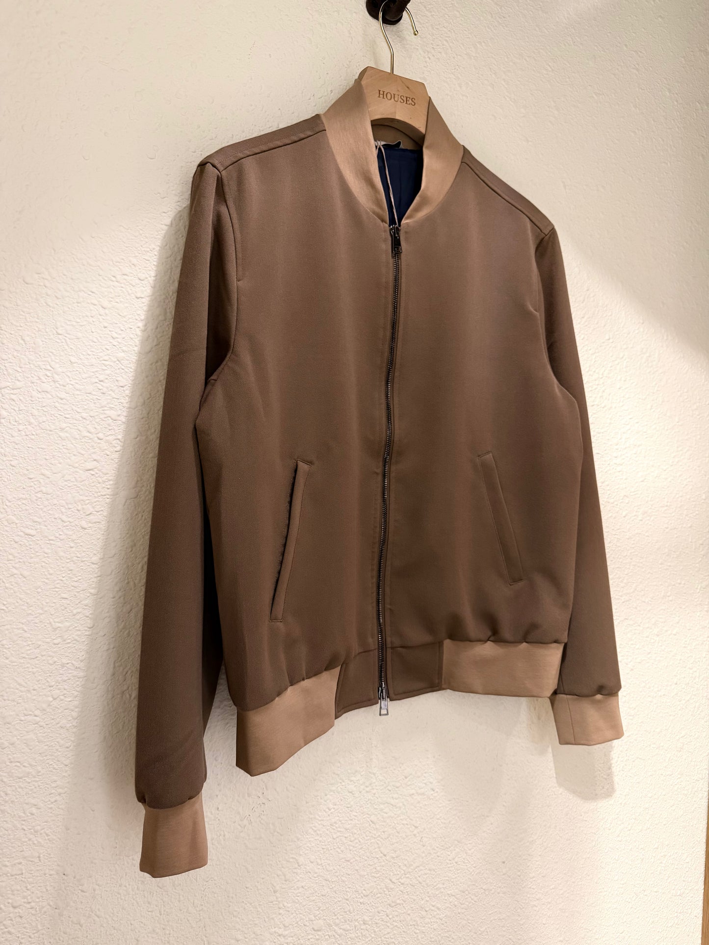 GBS BARDI Bomber Stretch Jacket A5783 Light Brown
