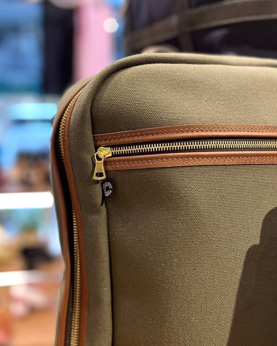 CRT x Houses ROSEDALE Canvas Zipped Backpack