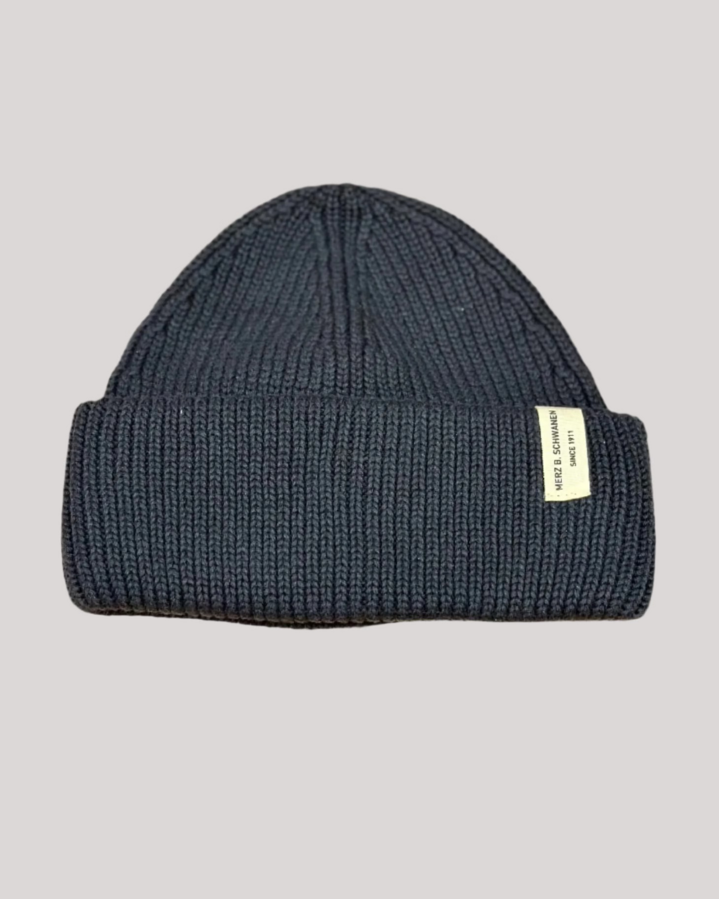 MERZB KBN01 BEANIE Organic Cotton Dark Navy