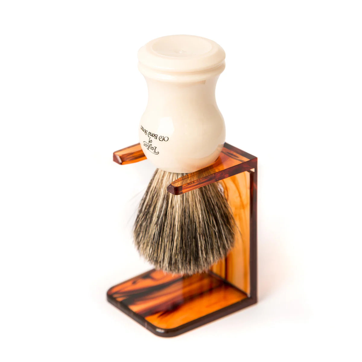 TYR Tortoise Shell Shaving Brush Stands