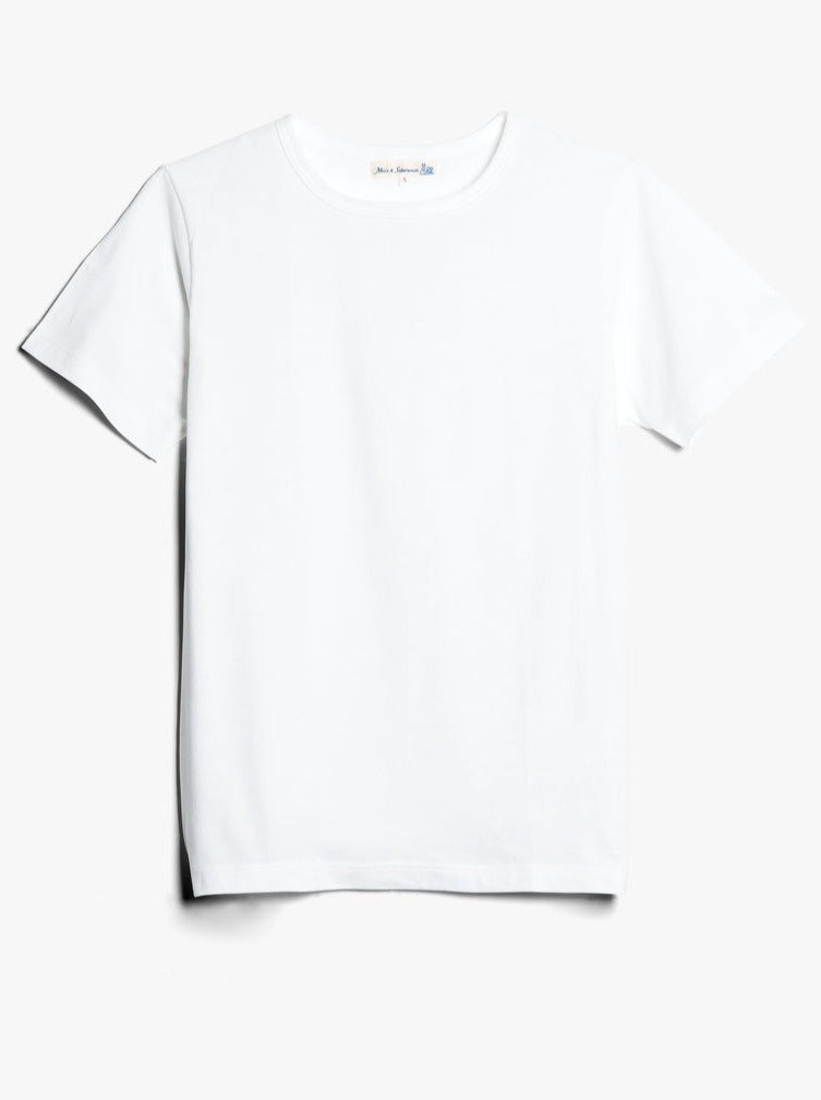 MZB Men's 1950s T-shirt White