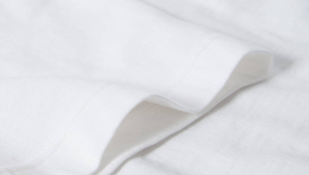 MZB Men's 1950s T-shirt White