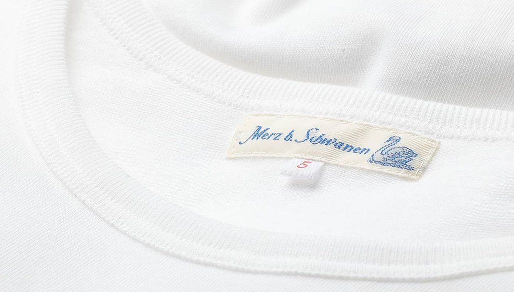 MZB Men's 1950s T-shirt White
