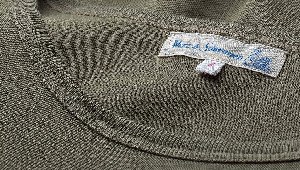 MZB Men's 1950s T-shirt Army