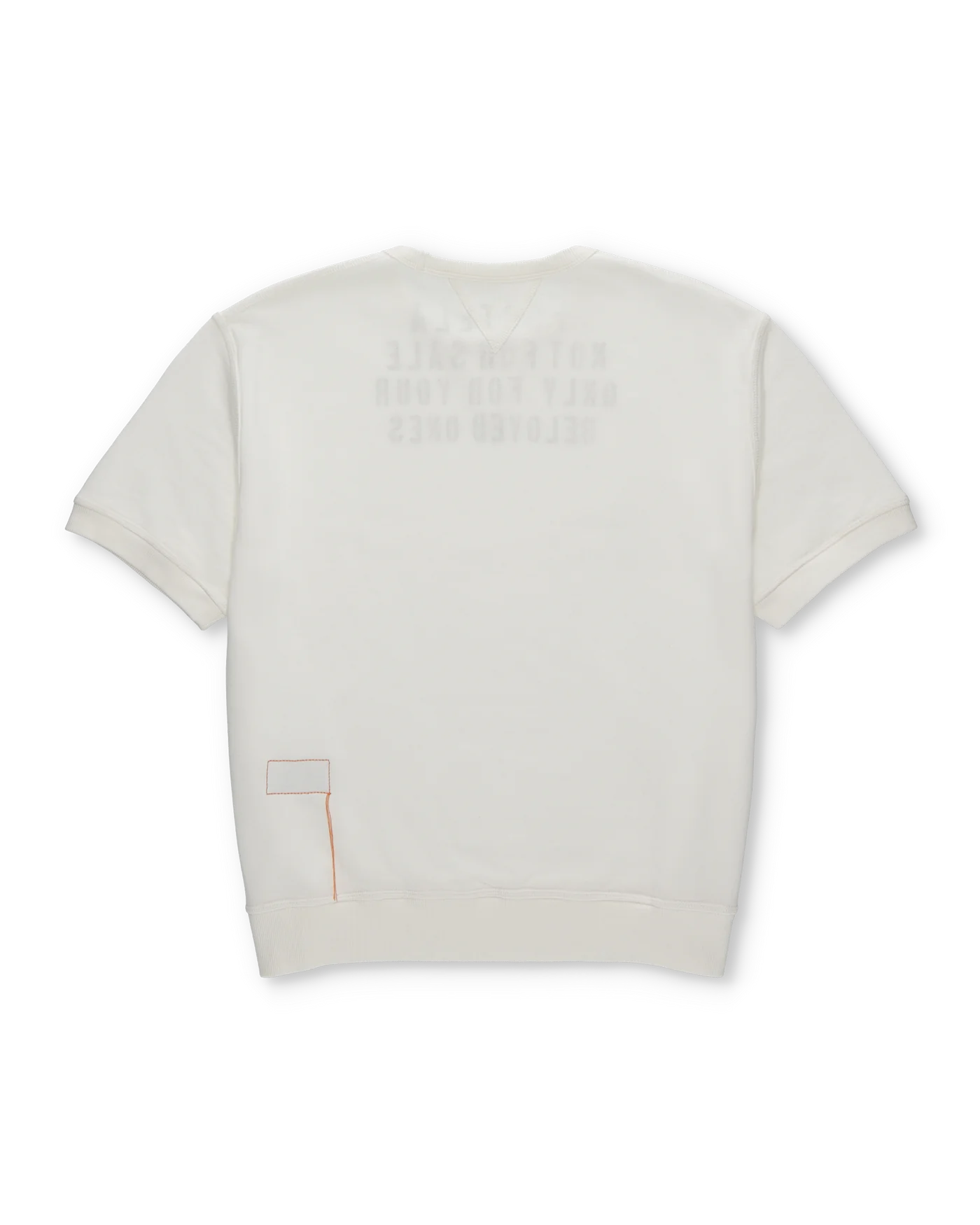 FTA OHIO Short Sleeves Sweatshirt Off White
