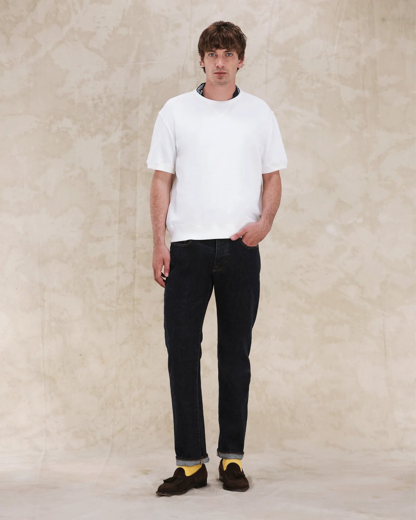 FTA OHIO Short Sleeves Sweatshirt Off White