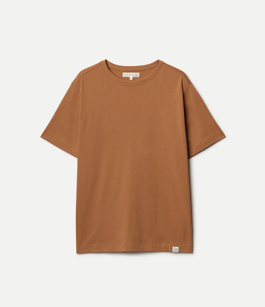 MERZB Soft Pima Cotton T-Shirt Caramel