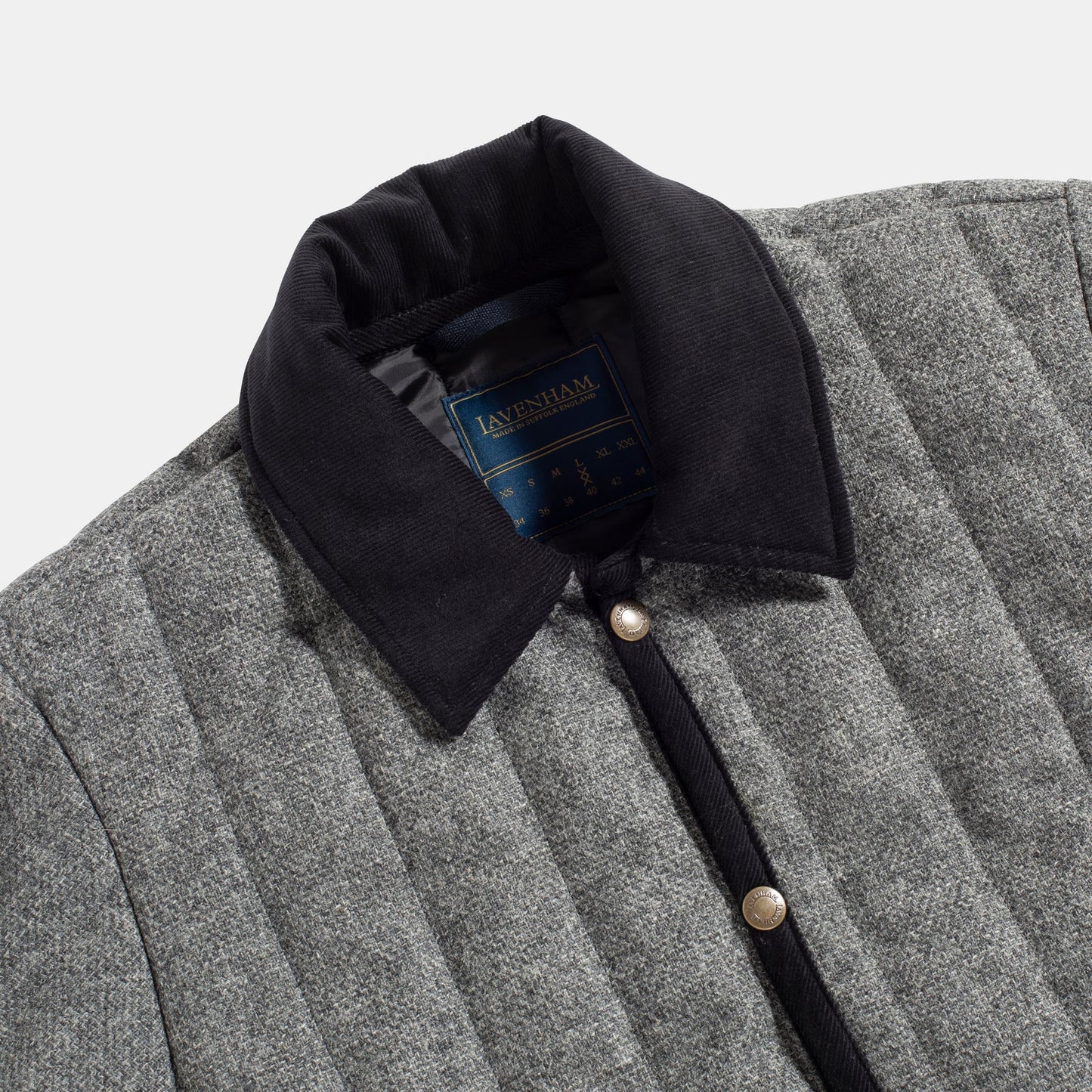LVH Mens RAYDON 'Mallalieus' Wool Jacket Grey