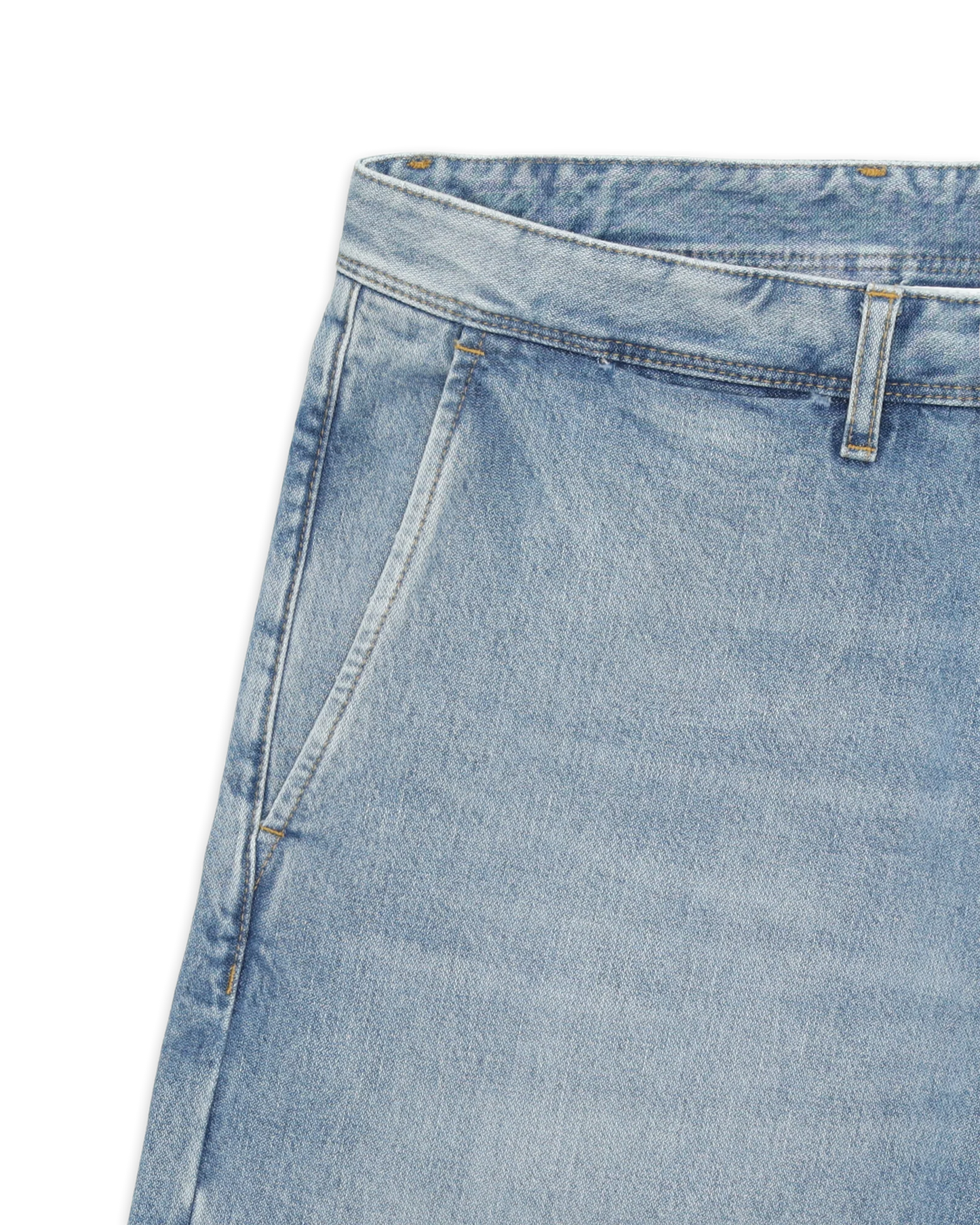 Fortela Reno Denim Pants Bleach Wash