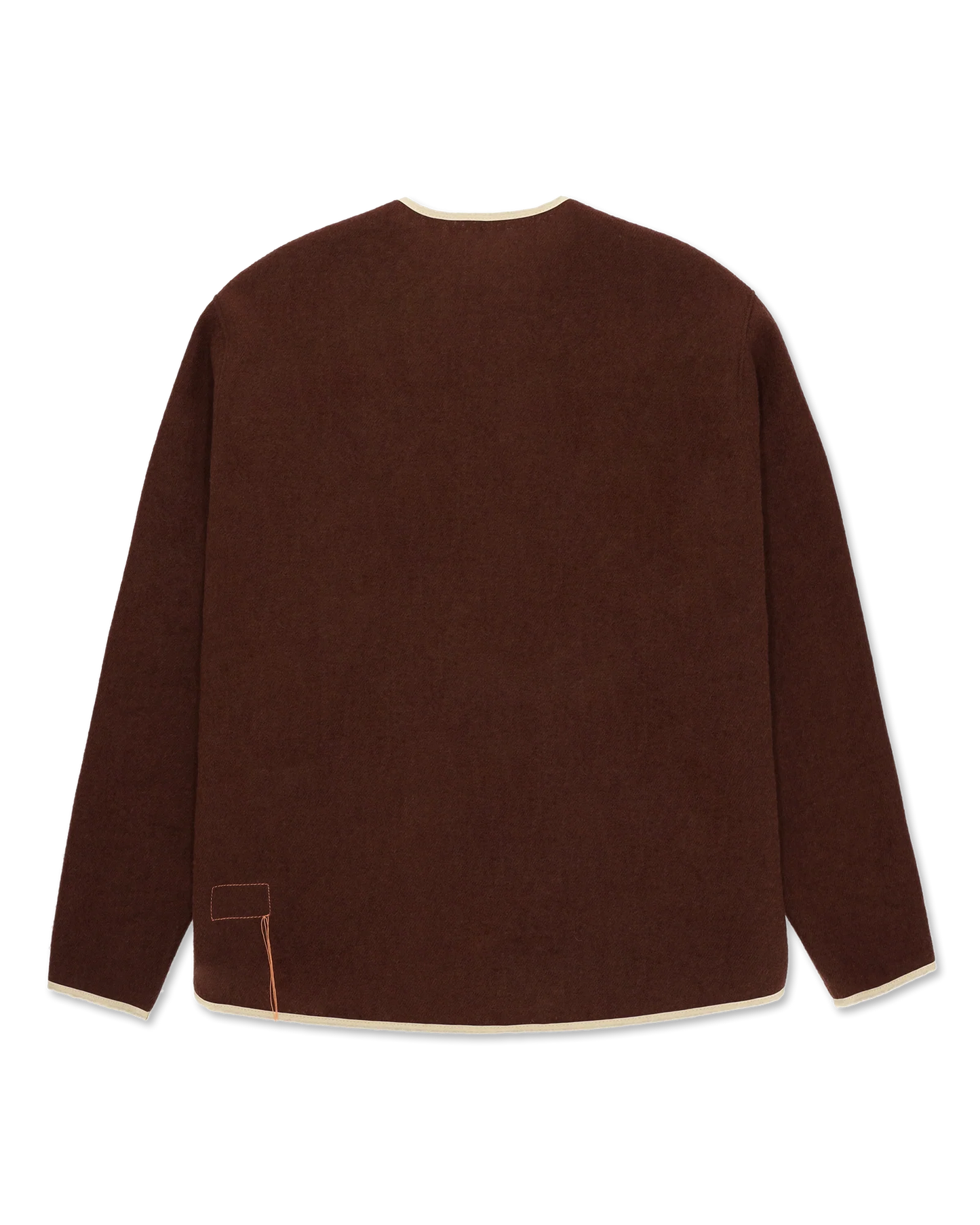FTA SHERPA Wool Zipped Jacket Burgundy